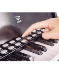 Дървено електронно пиано със столче Hape, черно - 5t