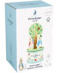 Дървена музикална въртележка Orange Tree Toys - Peter Rabbit - 3t