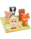 Дървен 3D пъзел Orange Tree Toys - Горски животни - 2t