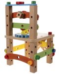 Дървен игрален комплект Iso Trade - Стол за сглобяване - 4t