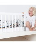 Дървена преграда за легло Baby Dan - Бяла - 3t