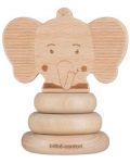 Дървена играчка Bebe Confort - Elidou Elephant Safari - 1t