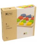 Дървена образователна играчка Andreu toys - Форми, размери и цветове - 1t