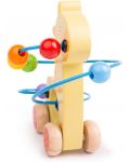Дървена играчка за бутане Bigjigs - Жирафче - 5t