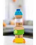 Дървена играчка Hape - Бебешки сензорен комплект - 6t