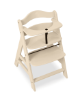 Дървено столче за хранене Hauck - Alpha Plus, Vanilla - 3t