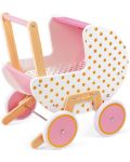 Дървена количка за кукли Janod - Candy chic - 1t
