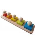 Дървена играчка Andreu toys - С кwadratni части и големи дръжки - 1t