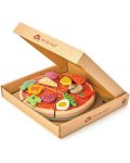 Дървен игрален комплект Tender Leaf Toys - Пица парти - 5t