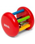 Дървена дрънкалка Brio, цветна - 1t