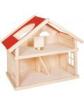 Дървена къща за кукли на 2 етажа Goki - 1t