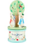 Дървена музикална въртележка Orange Tree Toys - Peter Rabbit - 1t