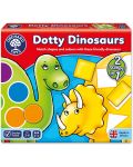 Детска игра Orchard Toys - Динозаври на точки - 1t