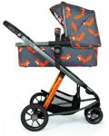 Детска количка с аксесоари Cosatto Giggle 3 - Charcoal Mister fox - 5t