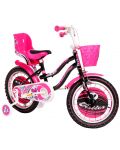 Детски велосипед Venera Bike - Little Heart, 16'', розов - 1t