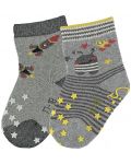Детски чорапи за пълзене Sterntaler - 15/16, 4-6 месеца, 2 чифта - 1t