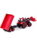 Детска играчка Polesie - Трактор с лопата и ремарке - 3t