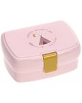 Детска кутия за храна Lassig - Adventure Tipi, розова - 1t