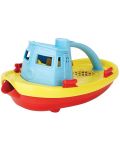 Детска играчка Green Toys - Лодка влекач, синя - 1t