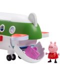 Детска играчка Peppa Pig - Самолет с фигура - 3t