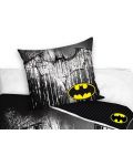 Детски спален комплект Sonne Home - Batman Steel logo, 2 части - 3t