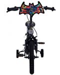 Детски велосипед с помощни колела E&L cycles - Batman, 14'' - 5t