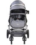 Детска комбинирана количка Moni - Ciara, сива - 5t