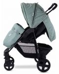 Детска количка с покривало Lorelli - Olivia Basic, Green bay - 4t
