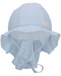 Детска лятна шапка с UV 50+ защита Sterntaler - 49 cm, 12-18 месеца, синя - 3t