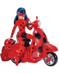 Детска играчка Playmates Miraculous - Трансформиращ се скутер с Калинка - 1t