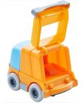 Детска играчка Haba - Камион за боклук с инерционен двигател - 3t