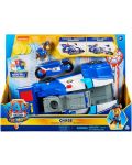 Детска играчка Spin Master Paw Patrol - Трансформираща се полицейска кола, Чейс - 1t