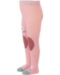 Детски чорапогащник за пълзене Sterntaler - Пеперуда, 92 cm, 2-3 години, розов - 1t