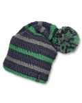 Детска плетена шапка с помпон Sterntaler - 57 cm, 8+ години - 1t