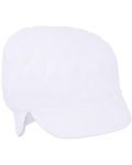 Детска лятна шапка с UV 50+ защита Sterntaler - 49 cm, 12-18 месеца, бяла - 2t