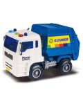 Детска играчка Ocie The Feel of Real - Камион за боклук, звук и светлина - 2t