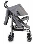 Детска лятна количка Cangaroo - Sapphire, сива - 5t