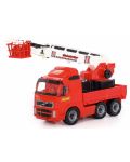 Детска играчка Polesie - Пожарен автомобил с кран Volvo 58379 - 1t