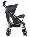 Детска лятна количка Cangaroo - Sapphire, черна - 3t