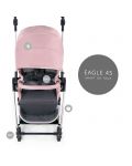 Бебешка лятна количка Hauck Eagle 4S, Pink/Grey, розова - 9t