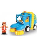 Детска играчка WOW Toys - Камионче за почистване на улици - 1t