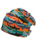 Детска шапка с UV 50+ защита Sterntaler - 45 cm, 6-9 мeсеца, акули - 1t