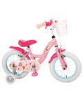 Детски велосипед с помощни колела E&L cycles - Disney Princess, 14'' - 1t