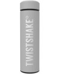 Детски термос Twistshake - Hot or Cold, сив, 420 ml - 1t