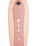Детска сгъваема еко тротинетка Globber - Go Up Foldable Plus Ecologic, праскова - 6t