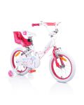Детски велосипед 16'' Byox - Little Princess, бял - 2t