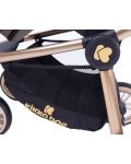Детска количка 3 в 1 Kikka Boo Vicenza Luxury - Златиста, с кош за количка и столче за кола - 7t