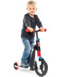 Детска тротинетка 2 в 1 Scoot & Ride - Highwayfreak, червено-черна - 3t