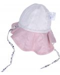 Детска шапка с UV 50+ защита Sterntaler - С цветни сърца, 45 cm, 6-9 месеца - 5t