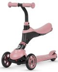 Детски скутер 5 в 1 QPlay - Sema, Pearl Pink - 4t